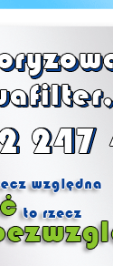 Aquafilter, Filtry do wody, Sklep firmowy, Odwrócona osmoza