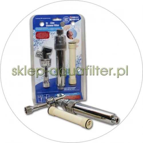 FHSH-3-C - uniwersalny filtr prysznicowy usuwający chlor