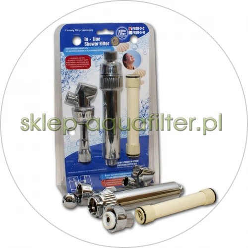 FHSH-3-C - uniwersalny filtr prysznicowy usuwający chlor