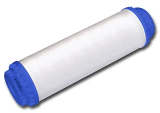 FCCBKDF2 - wkład węglowo-zmiękczający z KDF do filtrów 10 cali