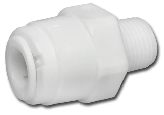 A4MC2-W - prosta złączka na wężyk 1/4 cala i gwint 1/8 cala