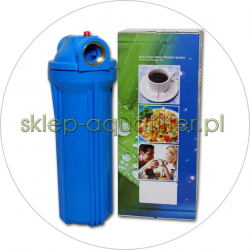 FHPRN34 - obudowa narurowa Aquafilter niebieska z gwintem 3/4