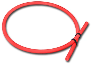 KTPE14R - czerwony wężyk 1/4 cala do filtrów wody