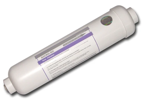 AICRO-QC - filtr liniowy węglowy z łupin orzechów kokosowych