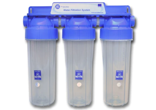 FHPRCL34-B-TRIPLE - potrójna stacja uzdatniania wody (mały dom i mieszkanie)