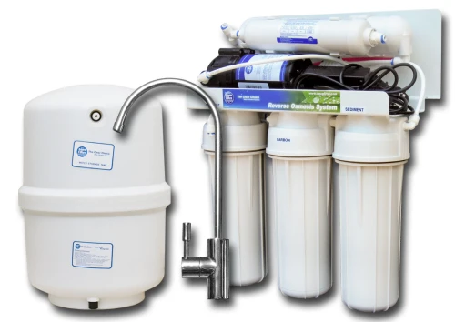 RO5-AQF-P - profesjonalny filtr odwróconej osmozy z pompą
