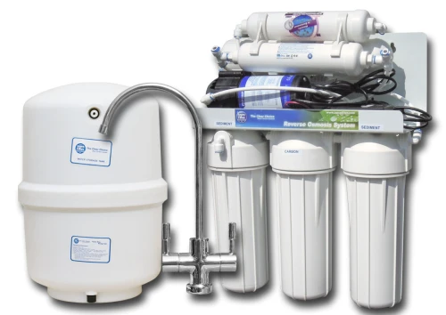 RO6-AQF-P - profesjonalny filtr odwróconej osmozy z mineralizacją wody i pompą