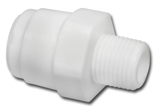 A4MC2-W - prosta złączka na wężyk 1/4 cala i gwint 1/8 cala