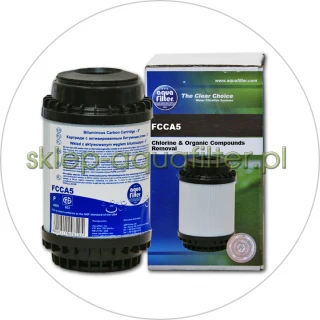 FCCA5 - wkład z aktywnym węglem bitumicznym do filtrów 5 cali